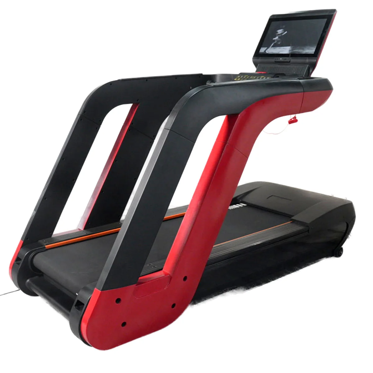 

Home Gym Electric Treadmill with Touch Screen LCD Display and Wireless Heart Rate Test LED Screen for Running Calorie Tracking