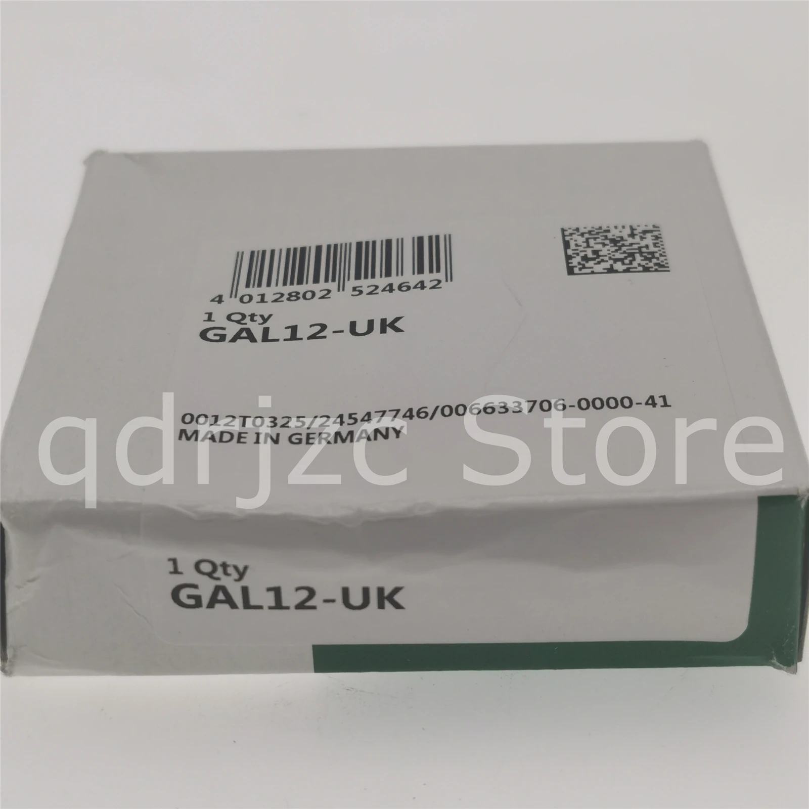 rod end joint bearing GAL12-UK with left-hand external thread (M12), maintenation-free