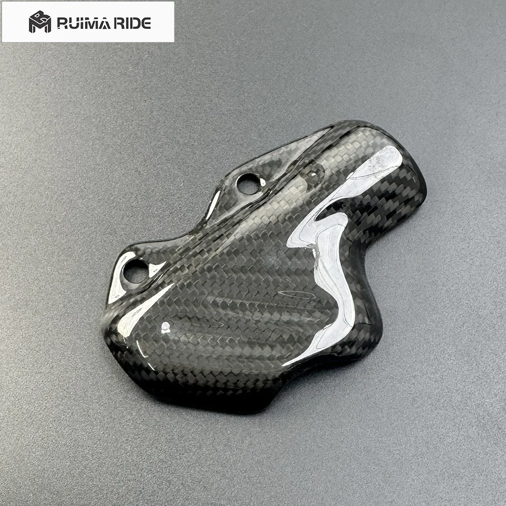 Per DUCATI Panigale V4 SR V2 899 959 1199 1299 Streetfighter V4 S Moto In Fibra di Carbonio Posteriore Pompa Freno Copertura Tappo di Protezione