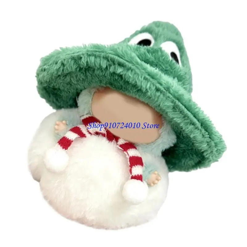 77HD الموسمية دمية زي ل 15 سنتيمتر أنيمي الشكل دمية أفخم عيد الميلاد ثلج الزي أنيمي دمية خلع الملابس الديكور #3