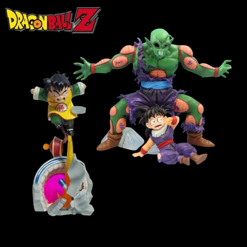 20/25cm Dragon Ball Anime Figure Son Gohan Piccolo Figures Jumping Cabin Gohan Figures PVC Model Statue Doll Collection Toy Gift