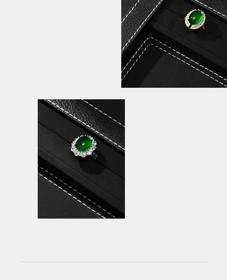 Oirlv Multifunktionales Schmuck-Display-Tablett, Schmuck-Organizer für den Schreibtisch, Ring-, Halsketten-, Armband-Display-Tablett für Schmuckgeschäfte – Detail 3