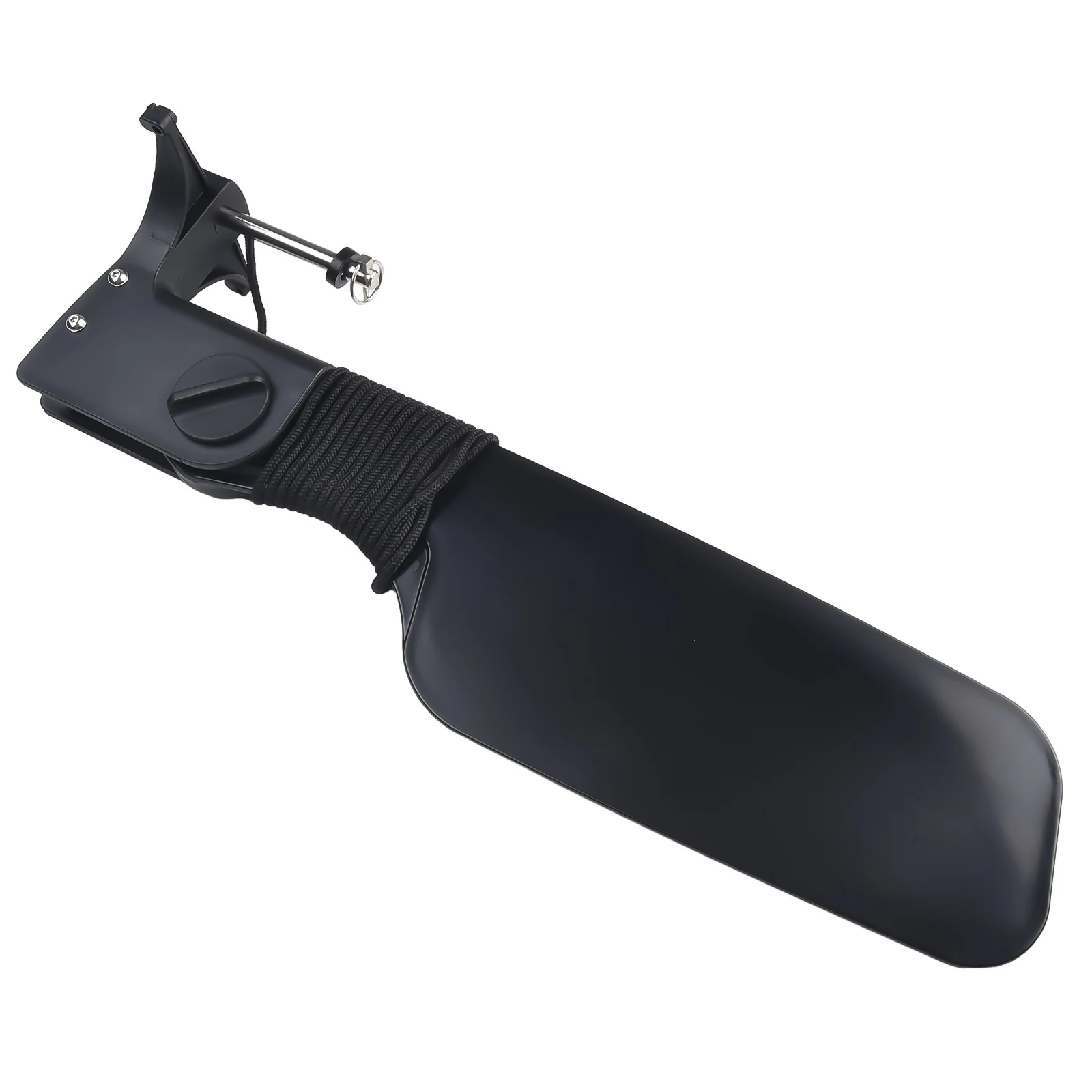 Rudder Kayak Big Tail dengan Pulley, Kompatibel dengan Kano dan Perahu Nelayan, Kontrol Kemudi untuk Pengendalian Kapal yang Lancar