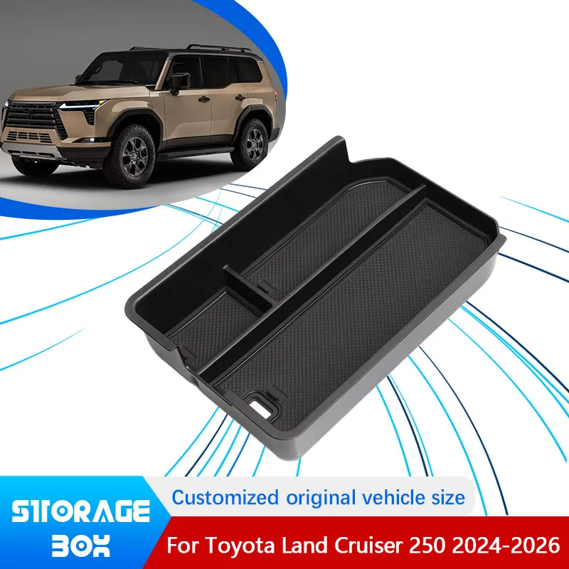 

For Toyota Land Cruiser 250 Lexus GX J250 2024-2026 Storages Central Console Armrest Storage Box Holder Interior Car Accessories