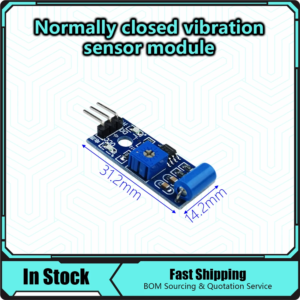 Highly sensitive vibration sensor module Vibration module SW1801P Alarm sensor module