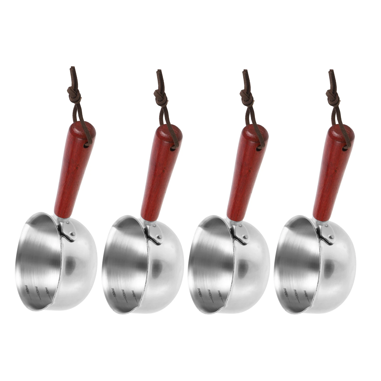 

150ml Mini Sauce Pan Set 4pcs Stainless Steel Cooking Pots with Lid for Soup Milk Butter Coffee Warmer Kitchen
