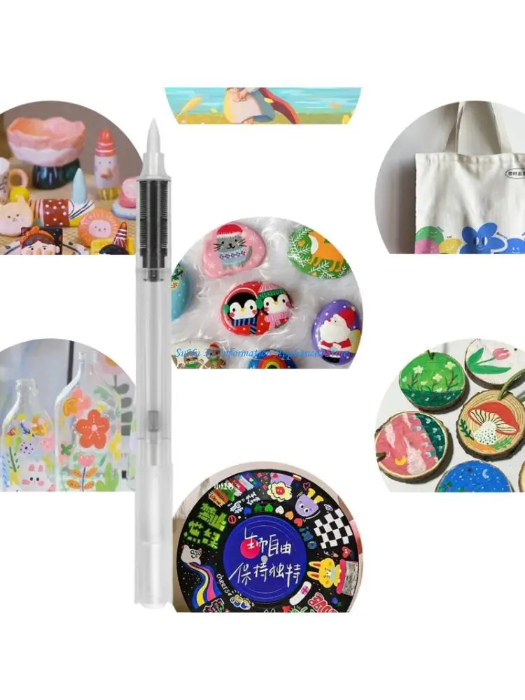 

10 пунктов. Пополняемый арт -маркер ручка пустая трубка для студентов -профессионалов.