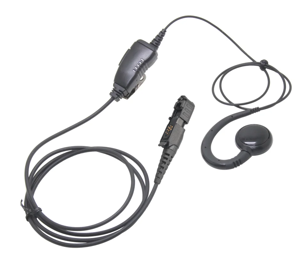 Walkie Talkie Earpiece Mic PTT Headset for Motorola XIR P6600 P6620 DP3441e DP3661e DEP550 DEP570 XPR3300 DP2400 MTP3250 MTP3550