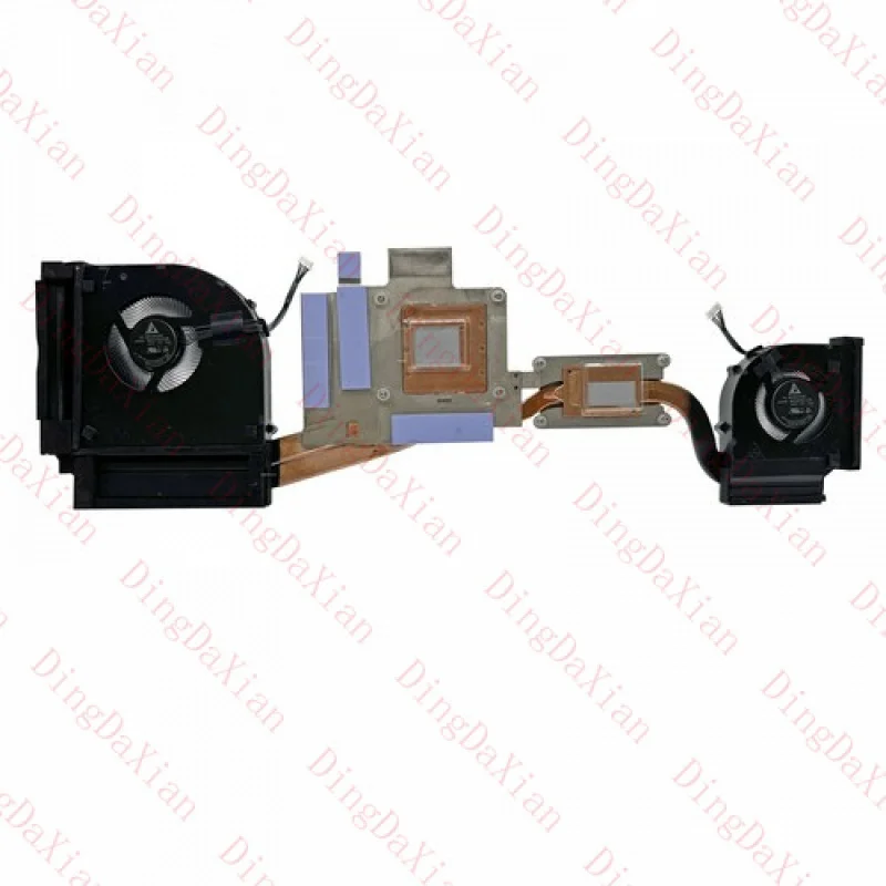 

LL Fpr Lenovo Thinkpad P73 Радиатор с тепловым модулем вентилятора процессора и графического процессора 5H40S72916