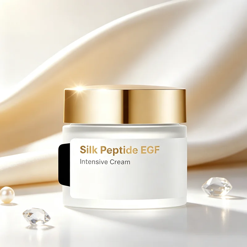Face Moisturizer - Увлажняющий крем с пептидами шелка, 50