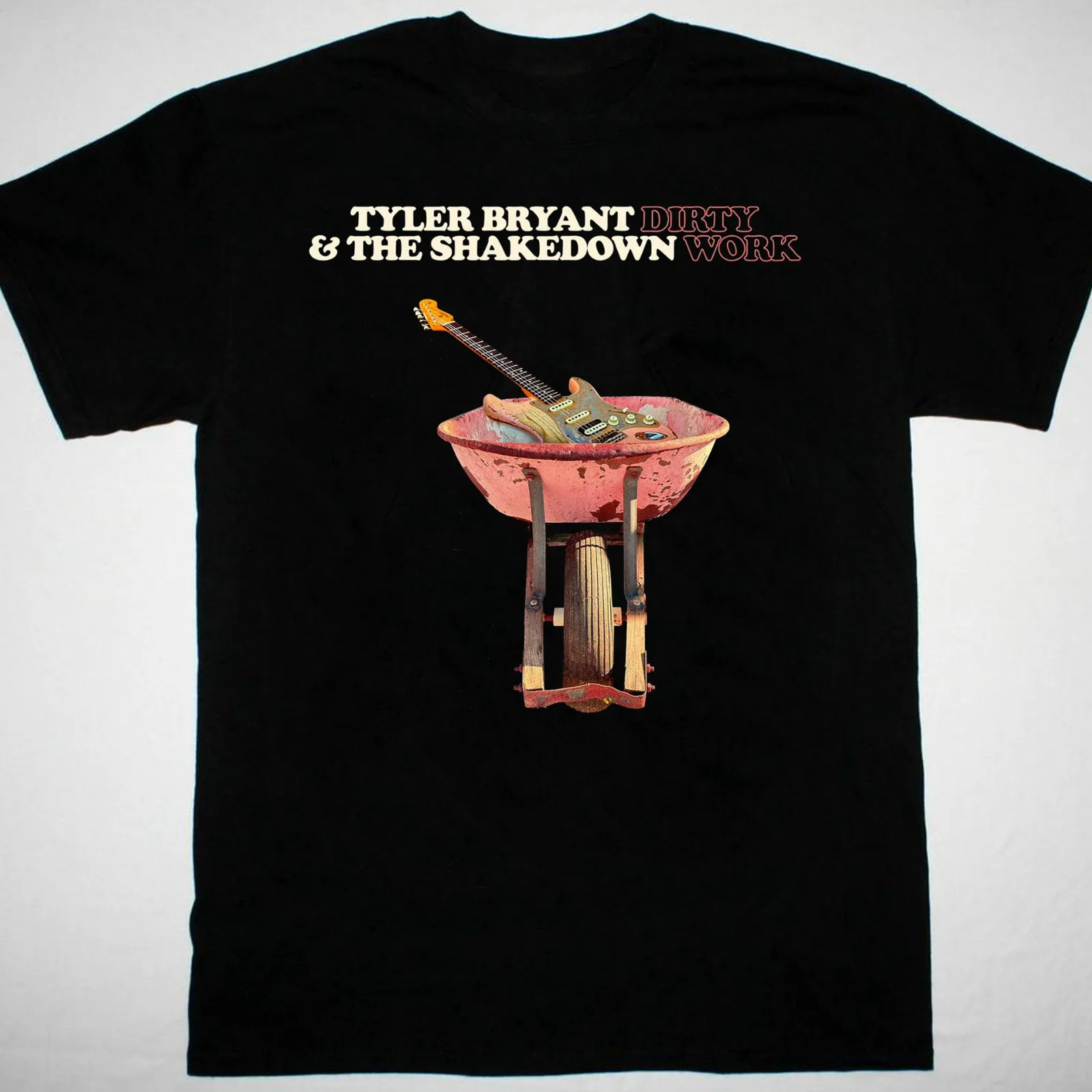 

NEW hot Tyler Bryant & the Shakedown album T-shirt Black Unisex S-5Xl