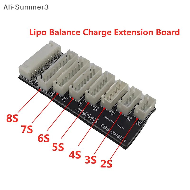 2-8S Lipo Battery Charge Balance Board Expansion Charger Adapter RC LiPo Battery Charge Parallel Charging Adapter Board