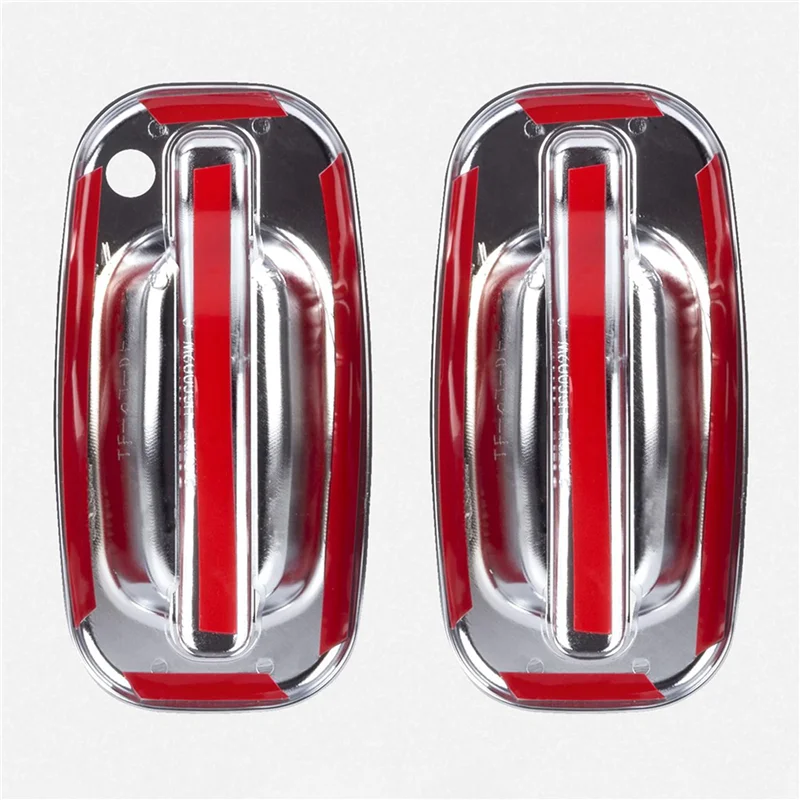 

4X Chrome Door Handle Cover Trim For Silverado Tahoe Suburban Avalanche GMC Yukon Sierra 1999-2006