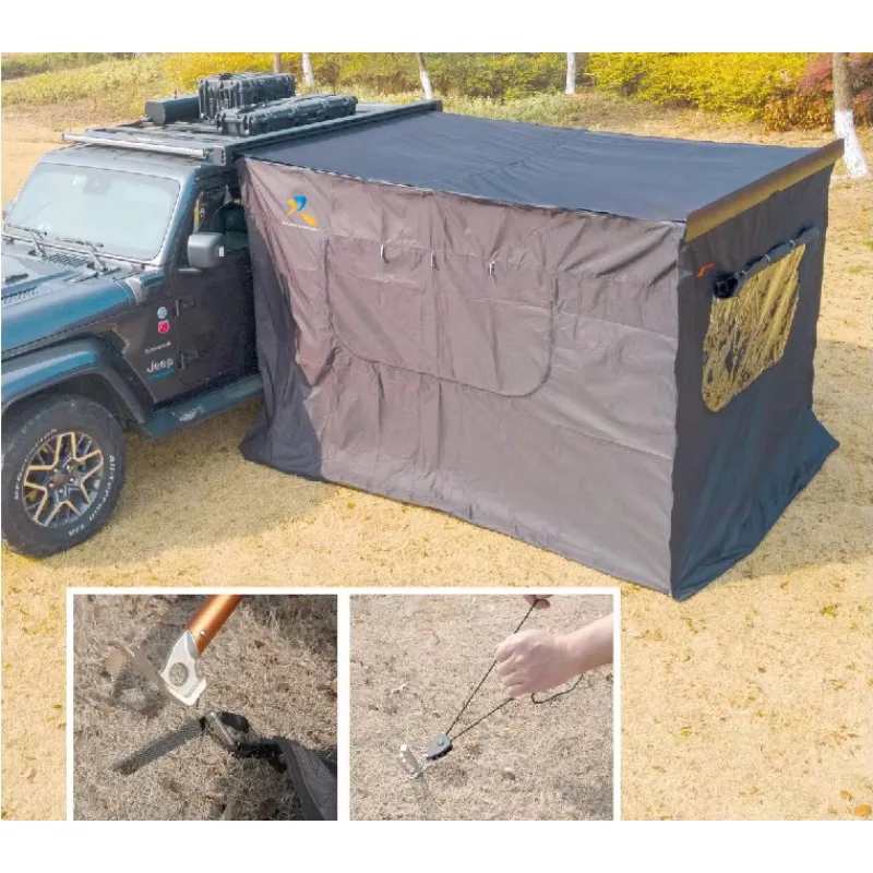 Factory Direct Sales Luxury Car-mounted Outdoor Camping Tent Suitable for ORV SUV Camping Shelter Car