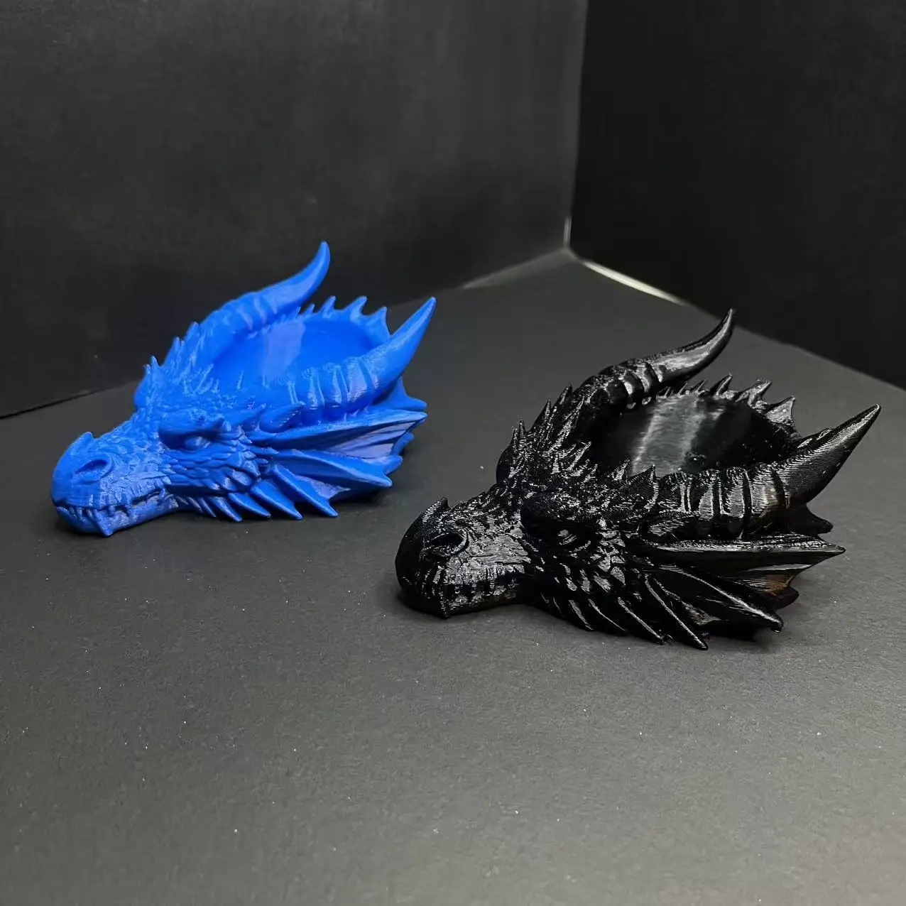 

3D-подставка для игральных костей в форме готического дракона, настольное украшение, металлический лоток для хранения кубиков, декор для дома, подставка для свечей для игроков в DND RPG