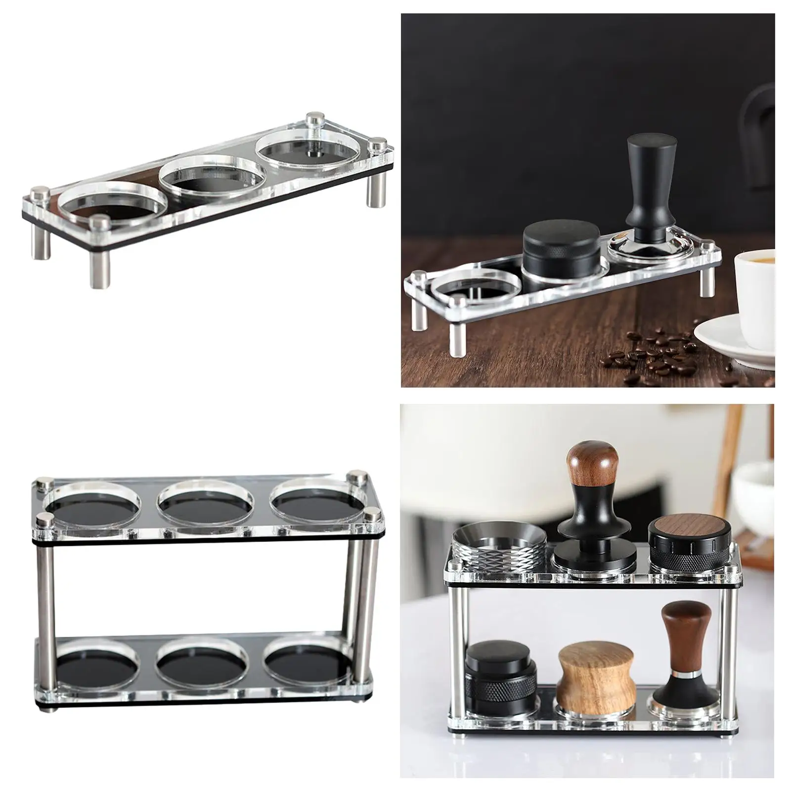 Держатель для тампера, настольный кофе-бар, домашние портативные счетчики, коврик для тампера для эспрессо