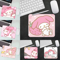 Cute My Melody Gaming Mouse Pad XS Small Mousepad For PC Gamer Desktop Decoration Office Mouse Mat Deskmat Rug