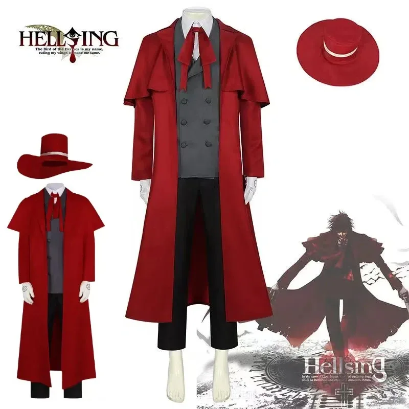 

Аниме Адская песня персонаж костюм Аката оптовая продажа королевские рыцари Англиканские рыцари королевский костюм рыцарей Хэллоуин для взрослых мужчин