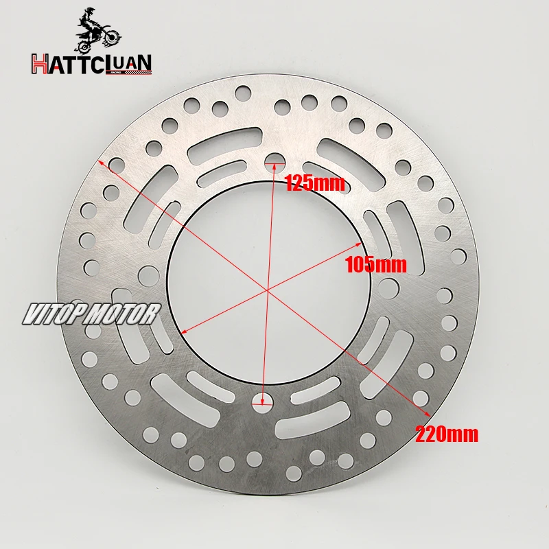 

Motorcycle Front Brake Disc fits for Honda Honda PCX150 Pcx 150 2019-2021 Dia 220mm Motor Engine Brake Disc Rotor