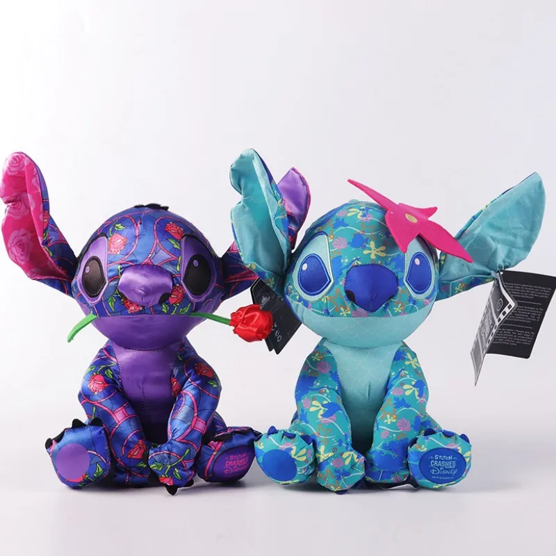 Disney Original Lilo and Stitch 2021 February March April June July Stitch Plush Toy Children birthday gift collection toys