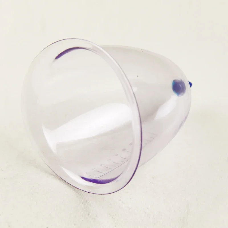 2 Pieces Chinese Vacuum Set Cupping Massage New Enlarge Breast Cupping for Female Breast Massager Female Cupping 13.5cm