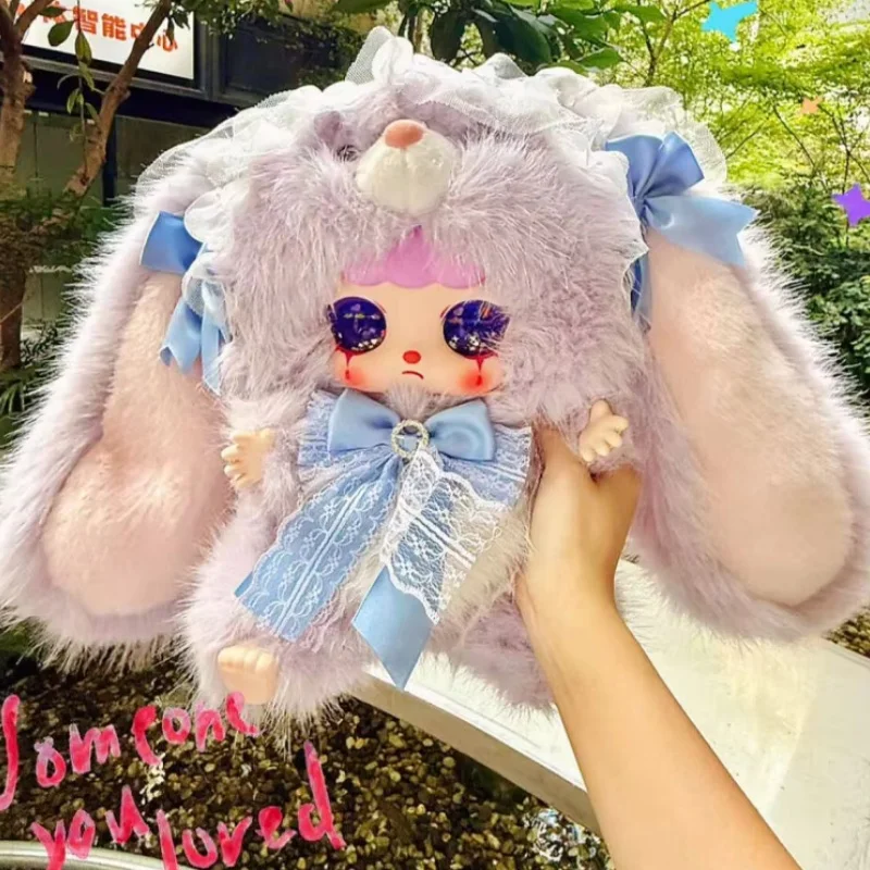 

Original 600% Body Flowing Sand Eye Nai Fu Bunny Series Blind Box Mystery Box Trendy Collectible Compatible Birthday Toy Gift