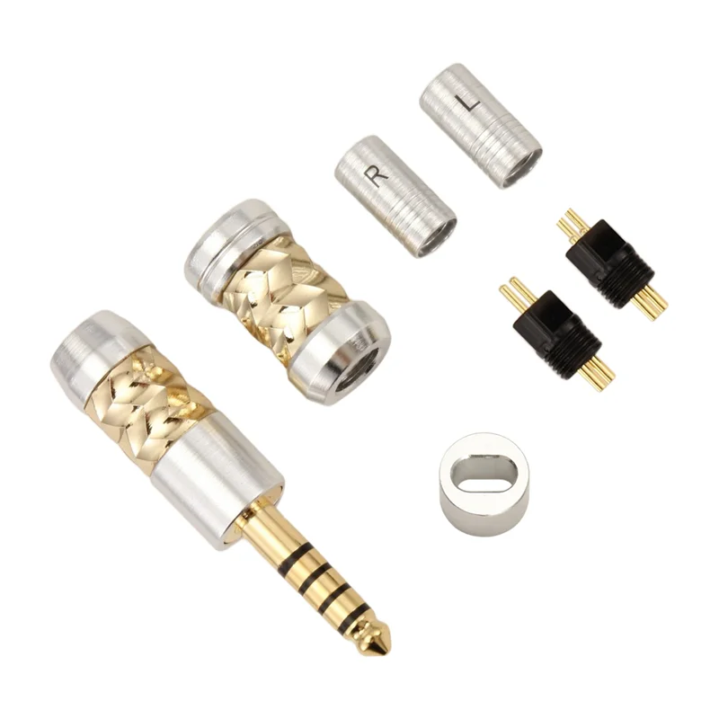 Hifi-hoofdtelefoonkabel 4.4 gebalanceerde stekker 3,5-stekker 2,5 gebalanceerde stekker Middenklasse schuifregelaar 0,78-pins