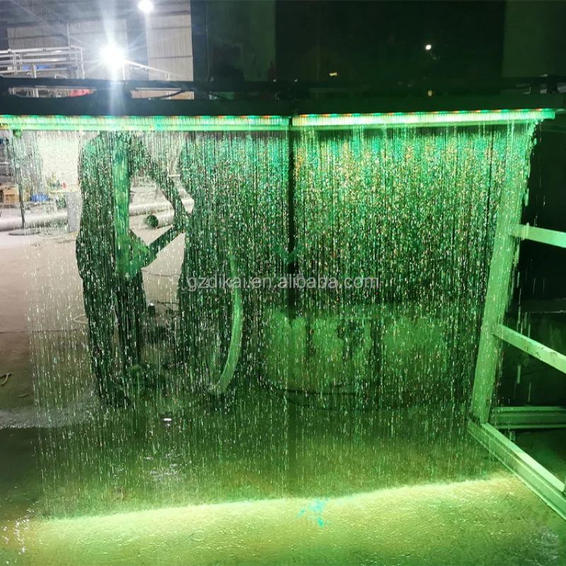 custom.High Quality Digital Curtain Fountain Customized Graphical LED Curtain