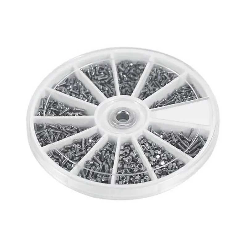 600/1000 قطعة مجموعة متنوعة من المسمار الصغير مسامير صغيرة من الفولاذ المقاوم للصدأ لإصلاح النظارات الإلكترونية مجموعة أدوات منزلية #5