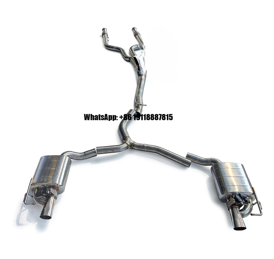 

Подходит для LEXUS GS350 3.5L 2006-2011: Интеллектуальная выхлопная система Cat-back с клапаном, идеальная установка, прямые поставки с завода
