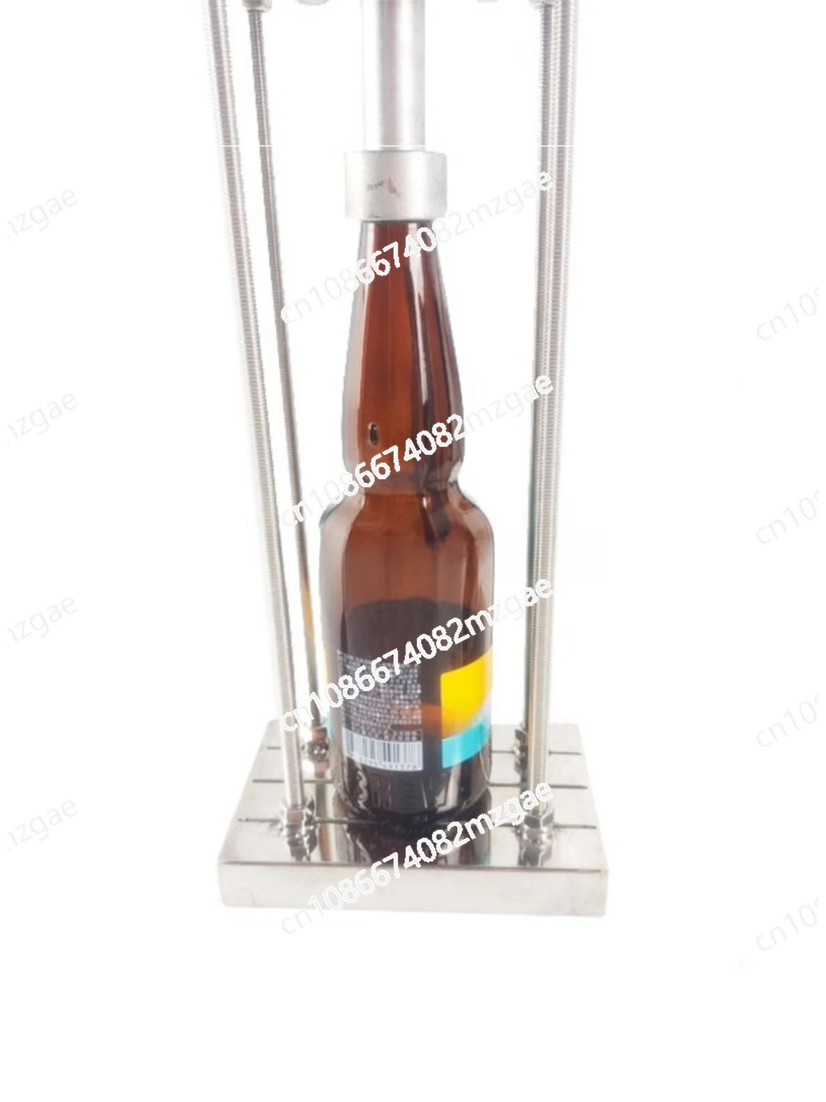 Homemade beer bottle capping machine Pneumatic semi-automatic bottle glass capping machine