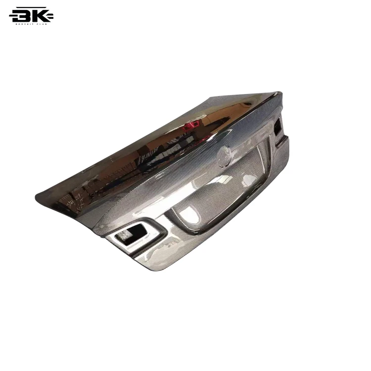 3 시리즈 E90 개조 부품 CSL 스타일 트렁크 테일 리드 카본 파이버 부트 리드 (E90 2005-2012 리어 트렁크 리드용)