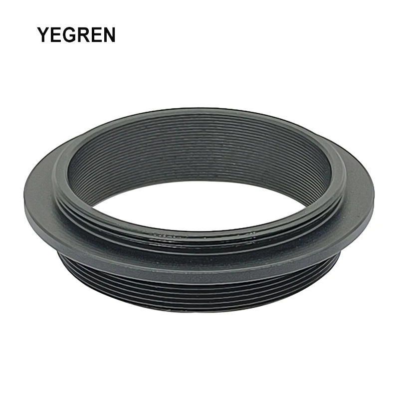 T T2 Mounting Adapter Ring All Metal Outer Thread M42 M48 M54 SCT Telescope Ring Adapter Pitch 0.75mm Microscope Accessory