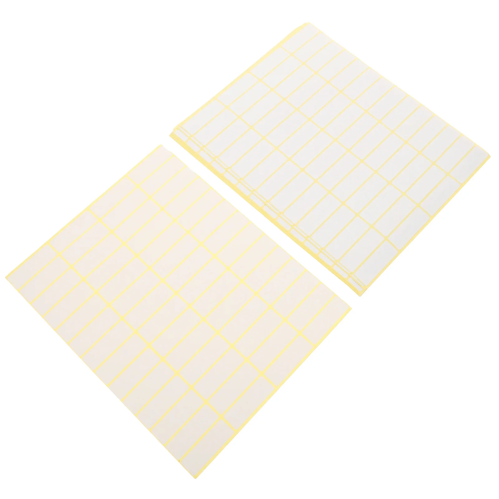 

GANAZONO 15 Sheets Blank Price Stickers Adhesive Labels for Inventory Pricing Organization Home Office Use