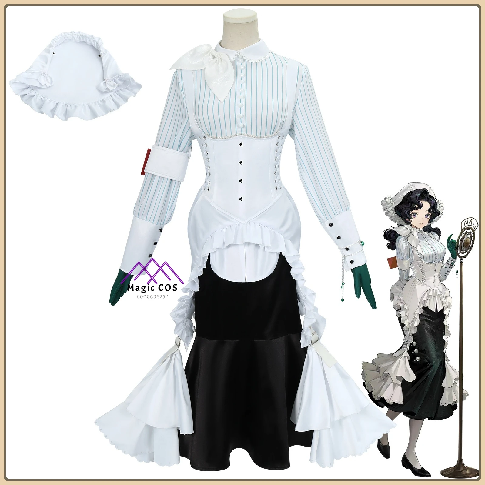 

Reverse: 1999 Angel Nana Cosplay Costume Women's Set + Themed Hair Accessory High Quality Anime Outfit for Comic Con Party