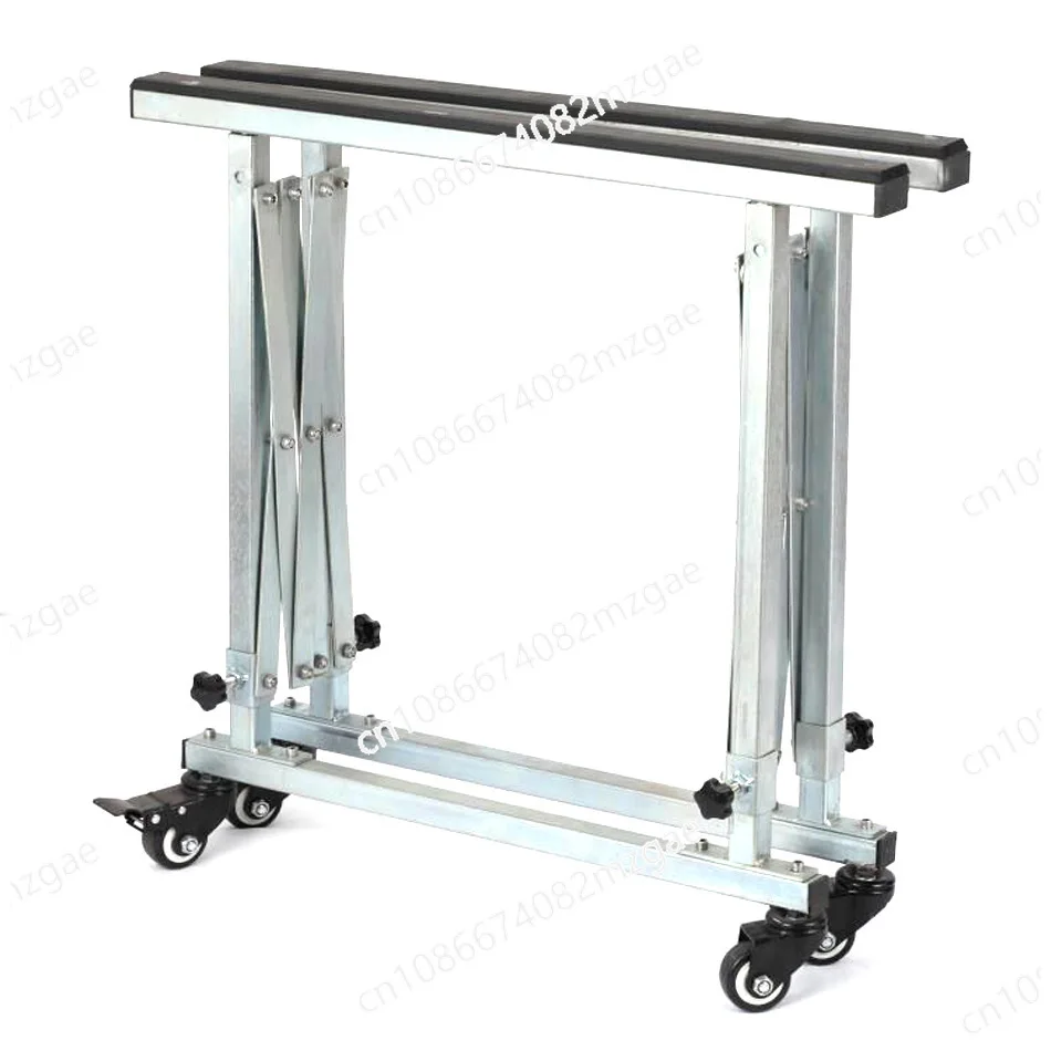 Mobile Dent Repair & Spray Paint Stand for Auto Bodywork, Adjustable Hood and Door Placement Frame for Vehicle Restoration