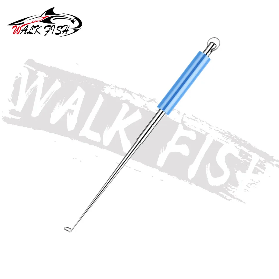 WALK FISH Detachable Stainless Steel Fast Fish Hook Remover Safety Fishing Hook Extractor Detacher Rapid Decoupling Device Fish