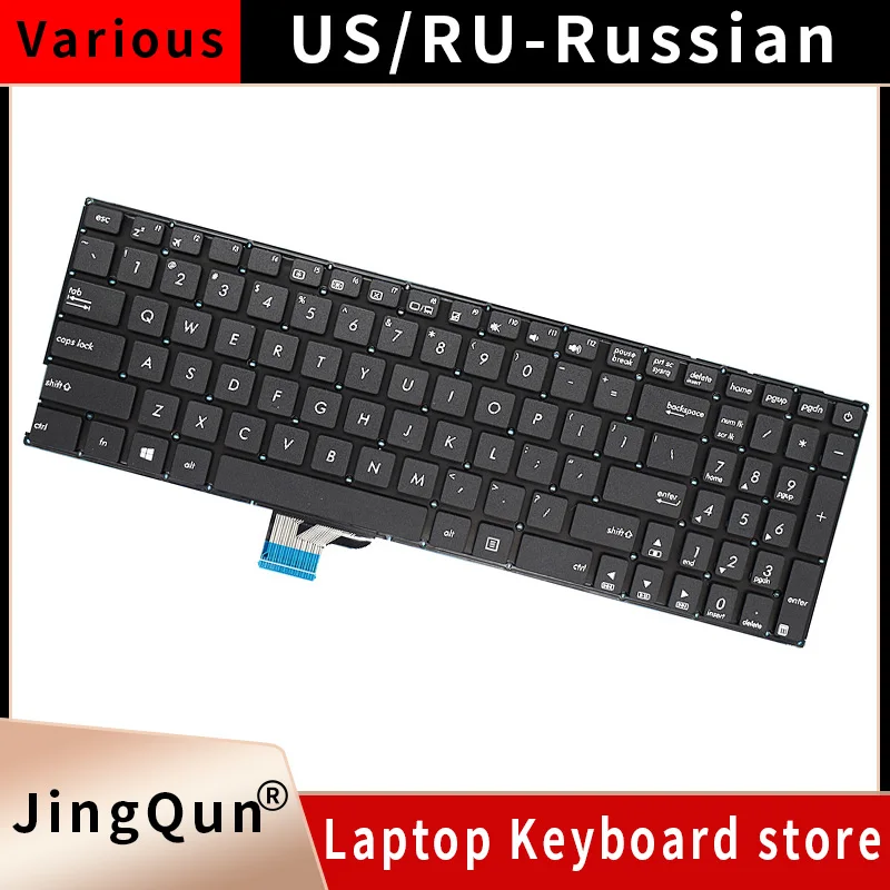 US/RU/SP keyboard for ASUS UX510UA UX510UW UX510UX UX510UXK UX510UWK V510U u5000u 0KNB0-6722IT00 0KN0-UQ1IT13 0KNB0-662QRU00