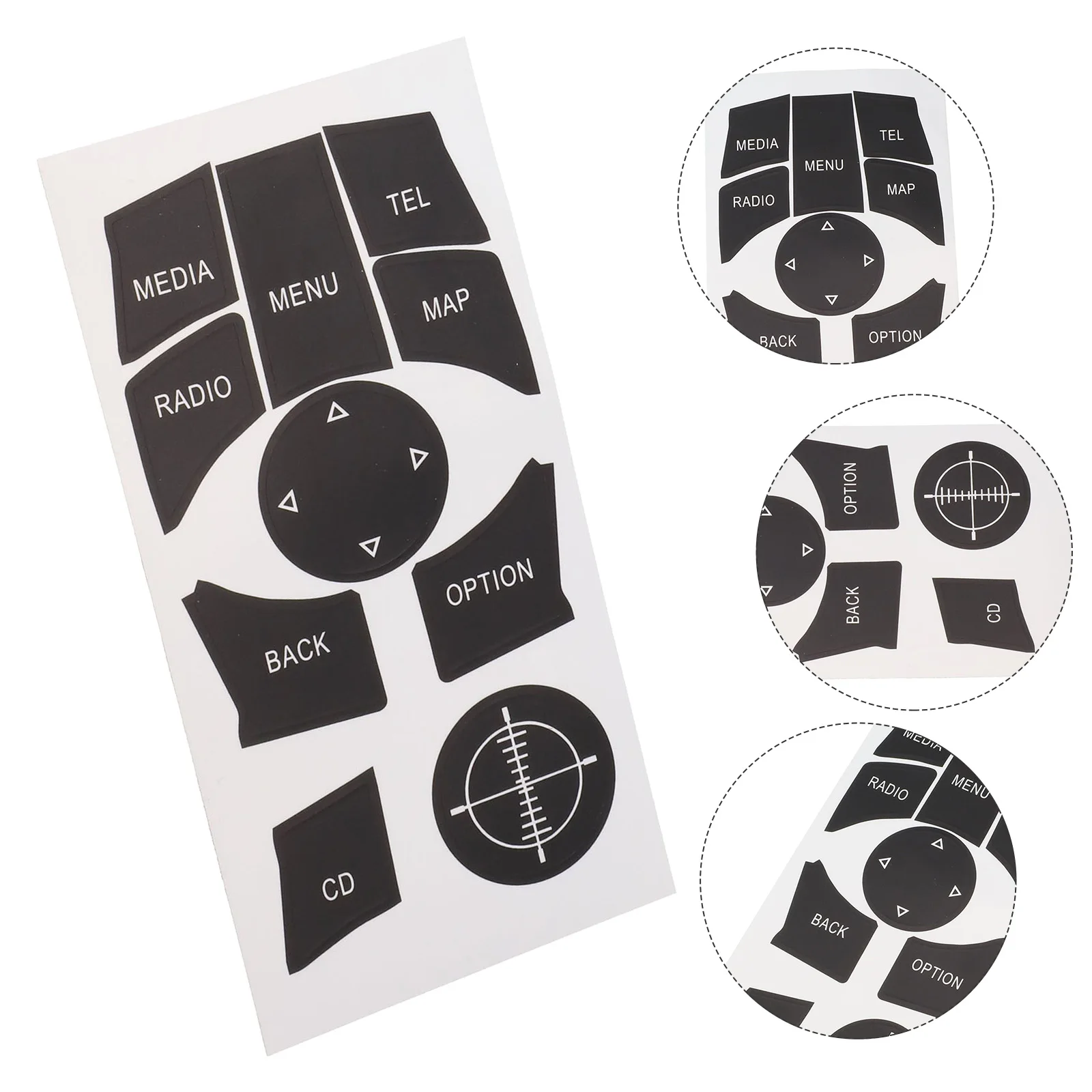 Sticker Button Repair Decal Interior Decoration For E92 E93 2009-2015 For BMW F30 F31 F34 for e90 High Quality