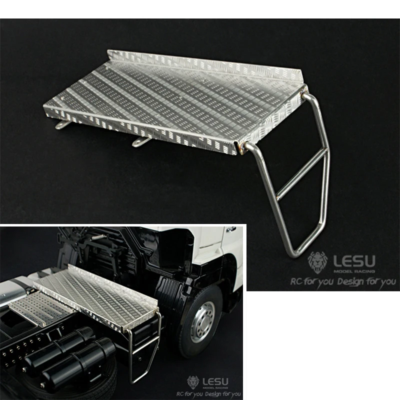 LESU Spare Metal Pedal Model Accessories for Toys Tamiyaya 700 1/14 Radio Control Tractor Truck RC Cars for Adults Th02313