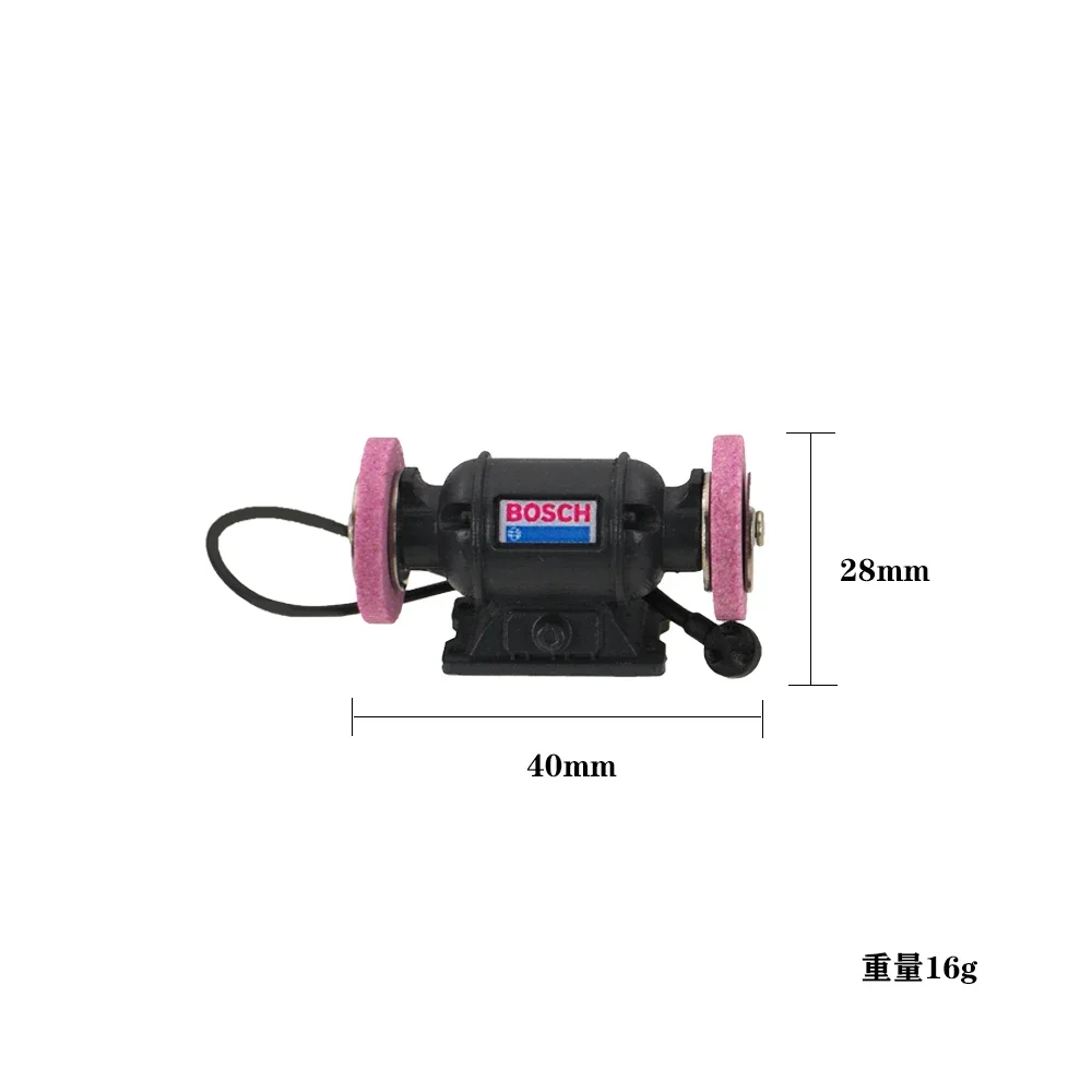 1 stks Simulatie Mini Polijstmachine voor 1/10 RC Crawler Traxxas TRX4 RC4WD Accessoires