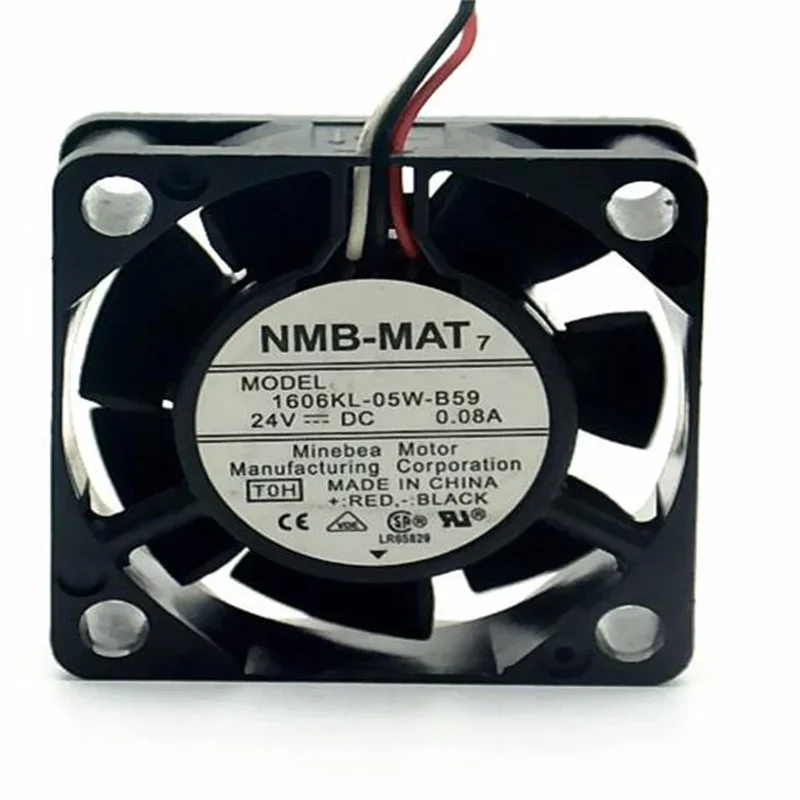 original NMB 4020 1606KL-05W-B50 24V 0.08A 2/3line 40*15MM inverter fan