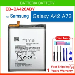 Brand New EB-BA426ABY 5000mAh High Quality Replacement Battery For Samsung Galaxy A42 A72 A32 5G Mobile Phone Batteria+Tools