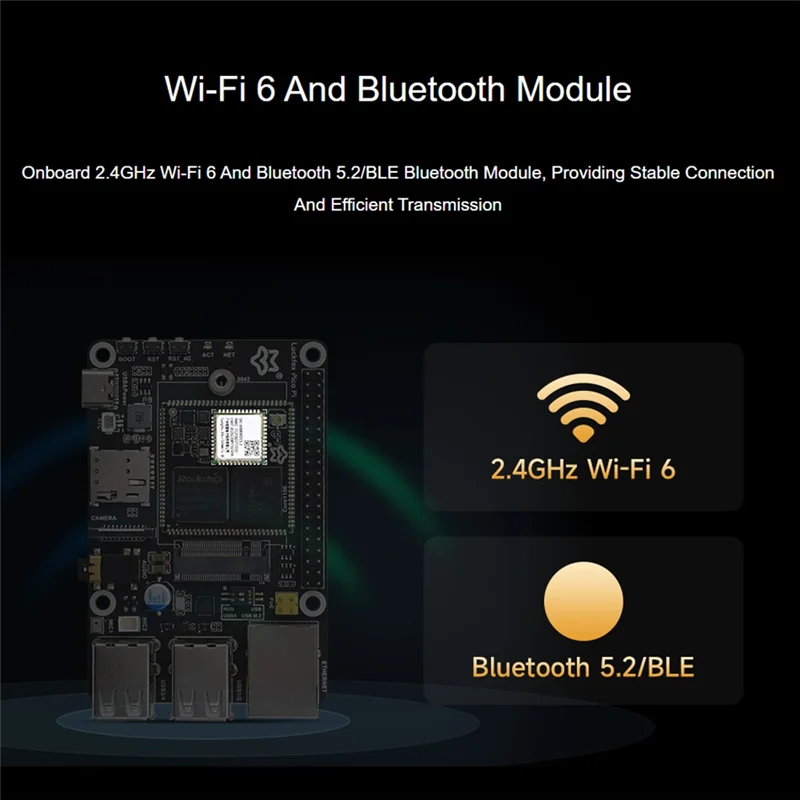 

Плата разработки Smart-Pico Pi 1TOPS 256 МБ RV1106G3 Luckfox Pico Pi A W 4G комплект с Wi-Fi/Bluetooth