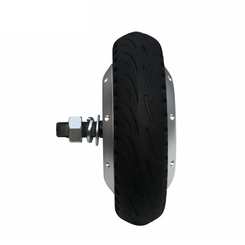 

10inch 24V 48V 800W 40N.m 300kg Load Brushless AGV DC Wheel Hub Servo Motor With 4096 Wire Magnetic Encoder For Forklift