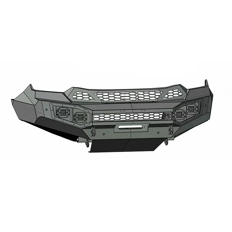 Suitable for ISUZU DMAX front bumper2021 new flat head front bumper