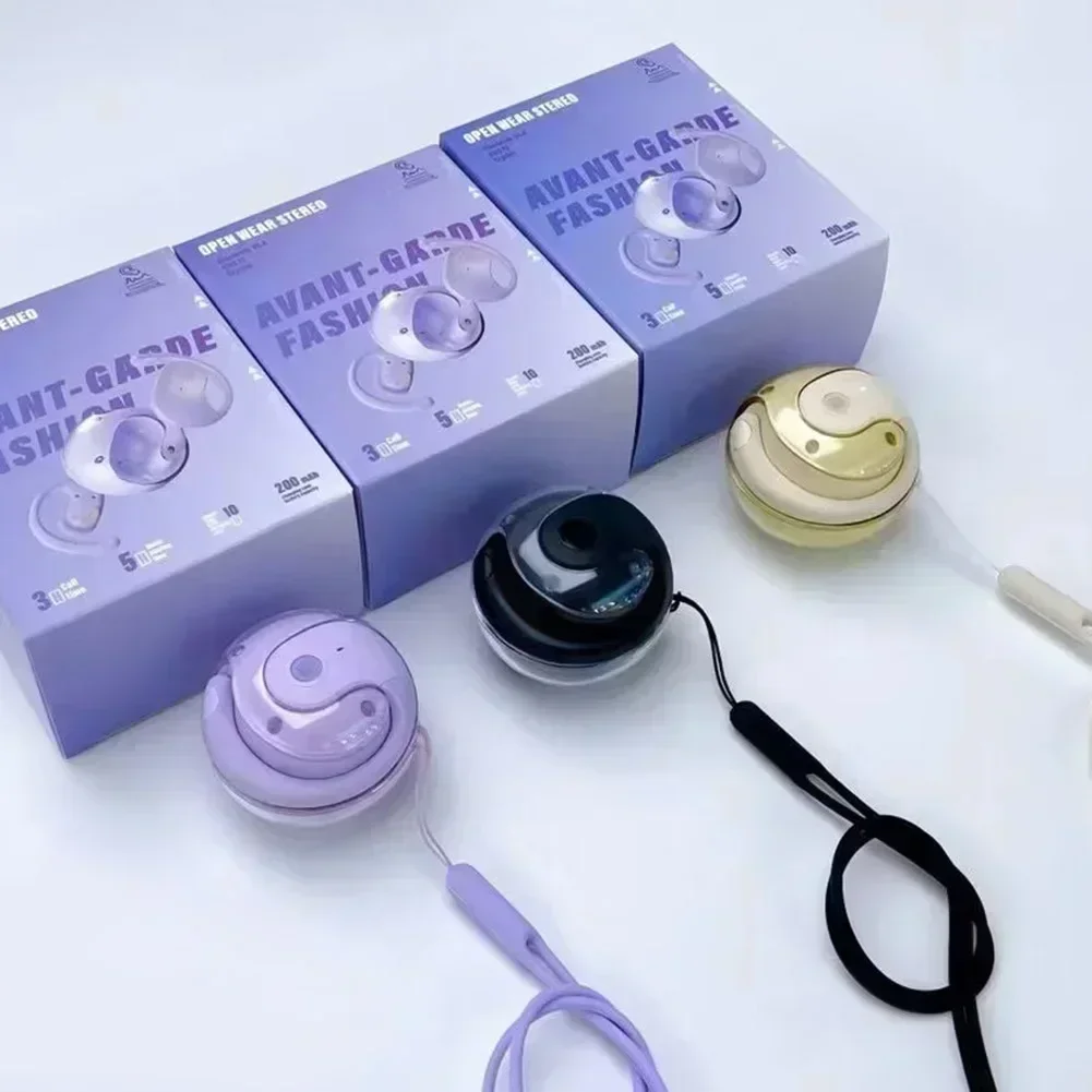 سماعات أذن Pop Wireless BT في الوقت الحقيقي، سماعات بلوتوث عالية الجودة، شاشات صوت رياضية داخل الأذن مع ميكروفون #3