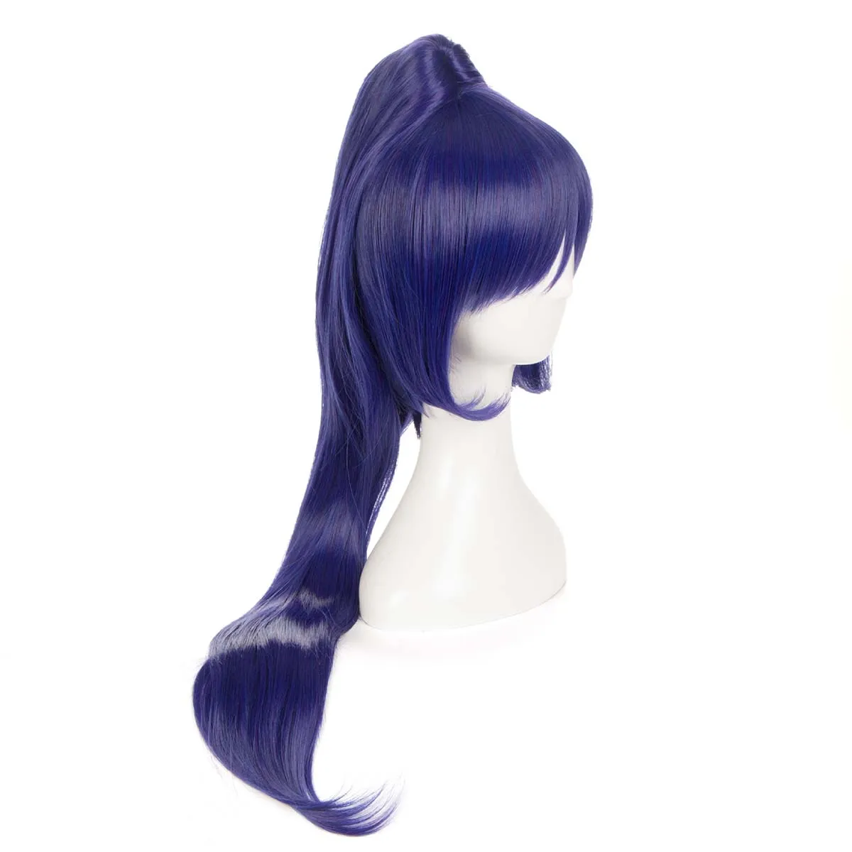 Femme fête amour soleil en direct Cosplay Kanan Matsuura violet queue de cheval perruque