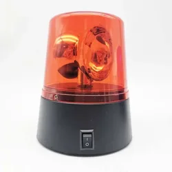 Lampe LED Stroboscopique Circulaire pour Voiture, Signalisation, Alimentation par Batterie, Plafond, Police, Iode, Camion Cargo, Véhicule, École