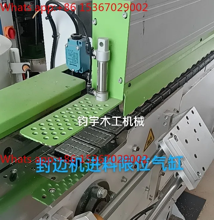 10pcs Edge banding machine feed threshold cylinder block cylinder 20 * 25mm positioning cylinder woodworking machinery parts